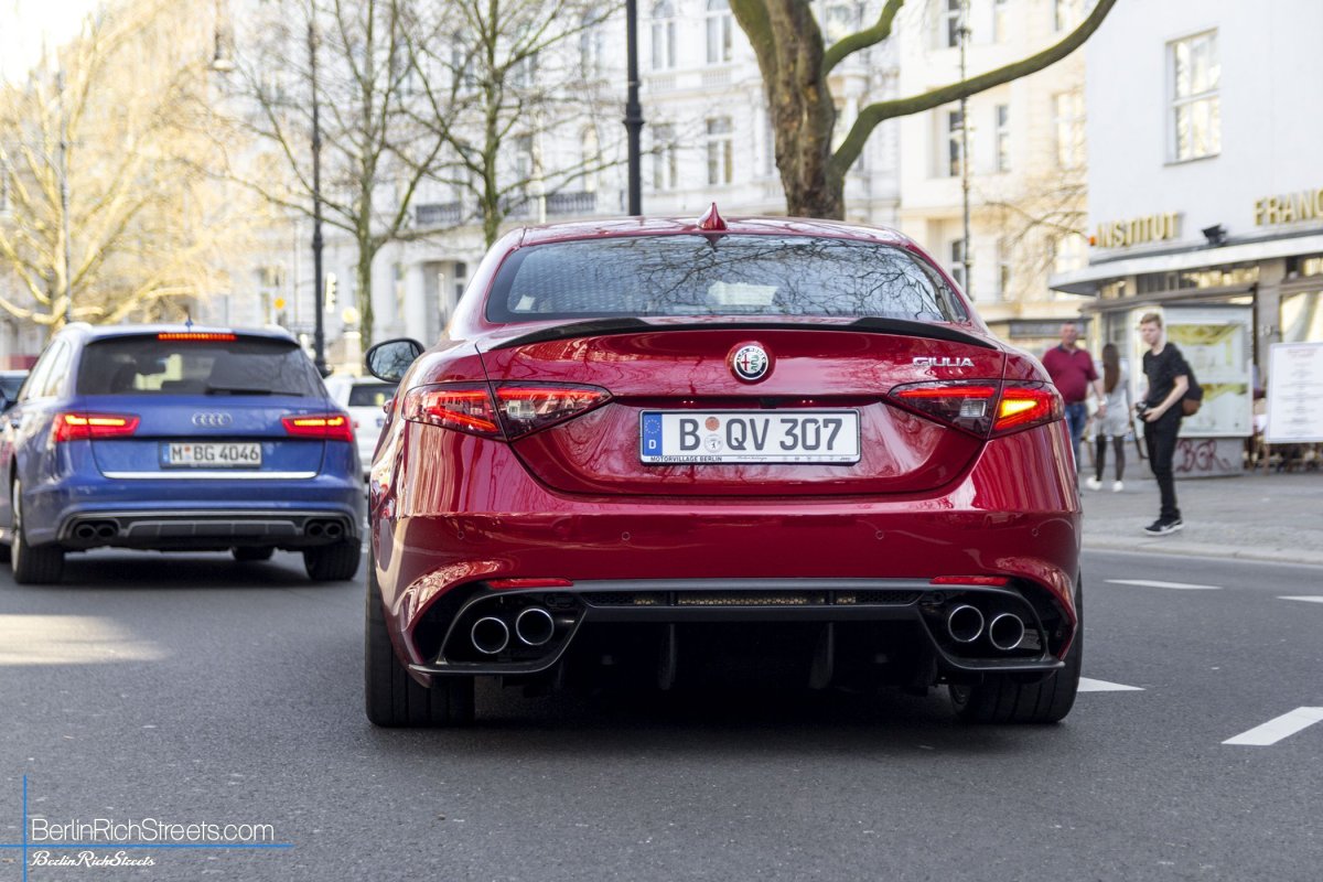 Alfa Romeo Giulia Quadrifoglio spotted in Berlin — BerlinRichStreets